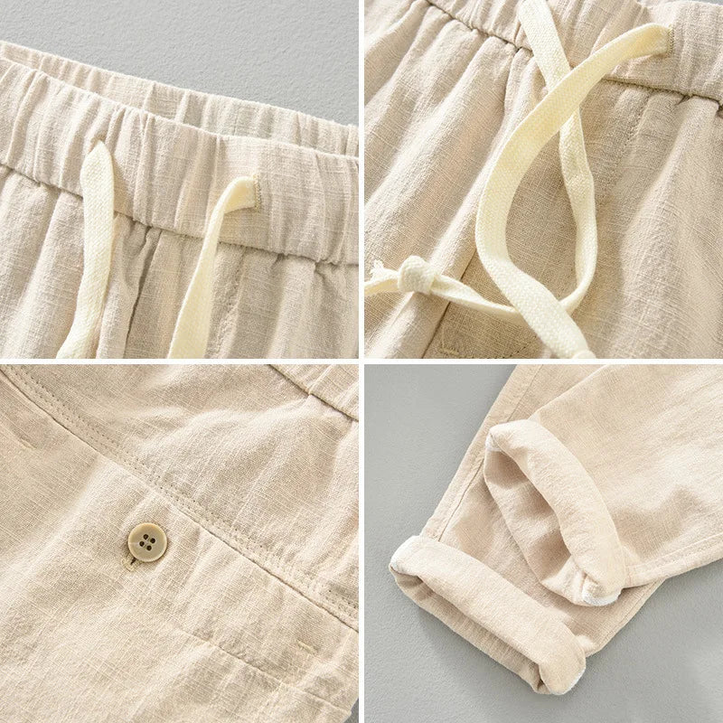 Herren Leinenhose Rovino Verno